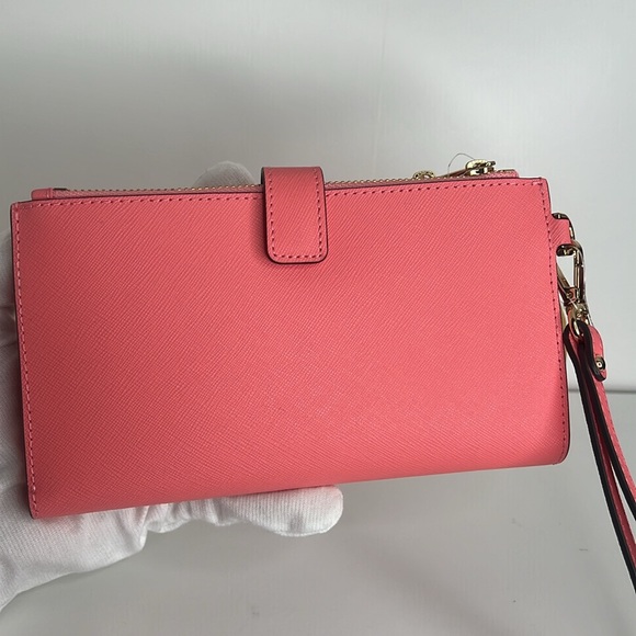 NWT Michael Kors Double Zip wristlet wallet - Picture 6 of 16